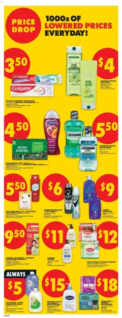 Preview of IRISH SPRING BODY WASH, 591 mL, BAR SOAP 6x104 g or SOFTSOAP BODY WASH 591 ml selected varieties from shop No Frills valid from 14.05.2026 | Page: 13