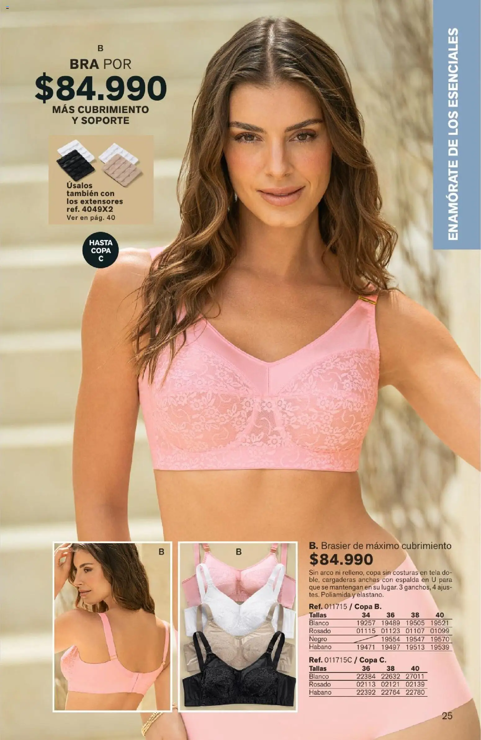 Leonisa revista - valida desde el 04/08/2026 | Página: 25 | Productos: Brasier