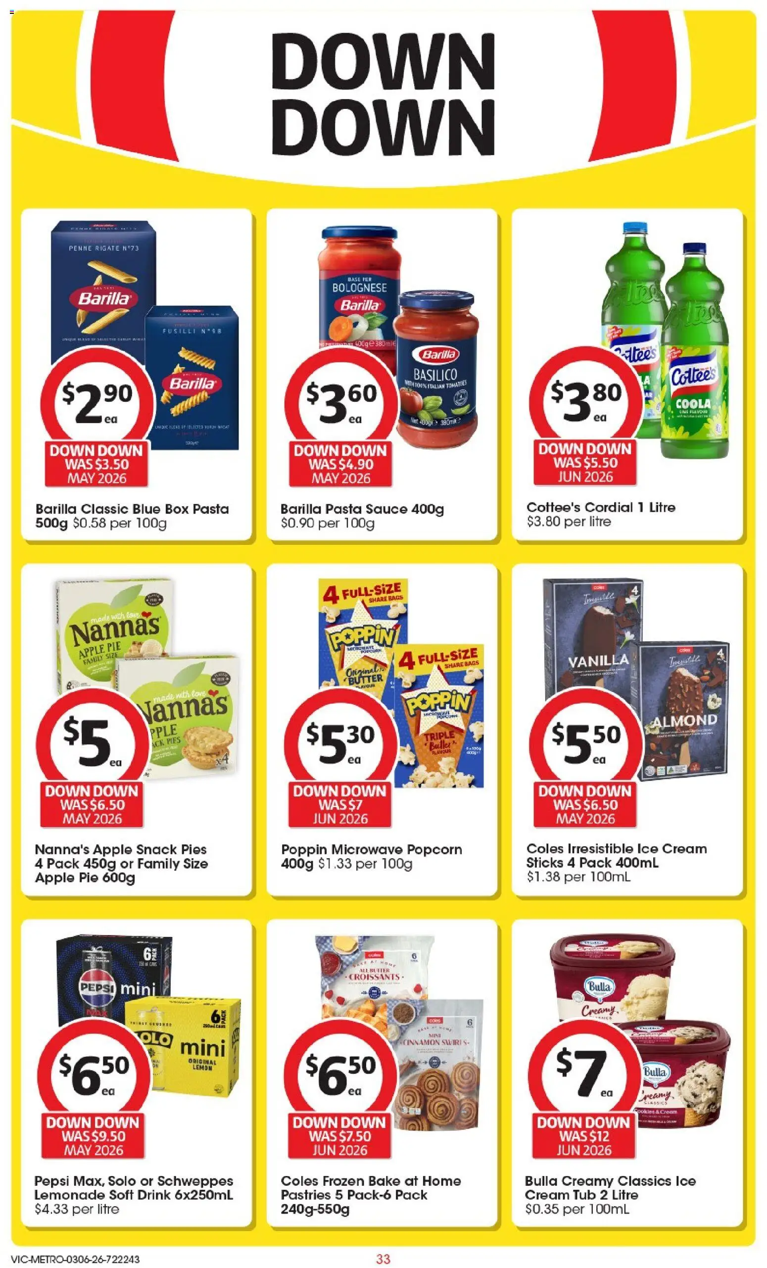 Coles catalogue - valid from 03.06.2026 | Page: 33 | Products: Shelf, Cheese, Beef, Oven