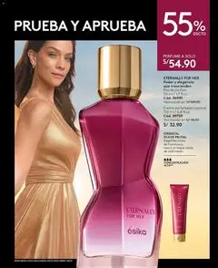 Vista previa de folleto Ésika catálogo - Campaña 9 de la Ésika válido desde 16.05.2026 | Página: 49 | Productos: Crema, Perfume