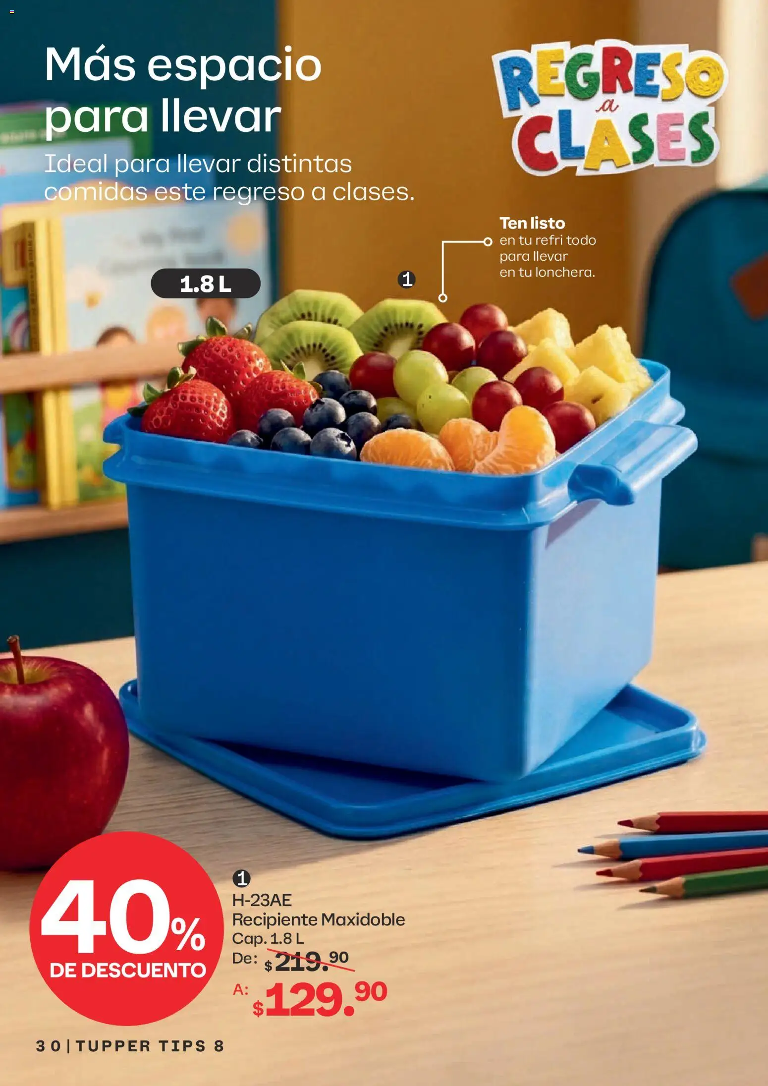 Nuevas ofertas de Tupperware válidas en toda la República Mexicana desde el 13/07/2026. ¡Encuentra las mejores ofertas en Tupperware catálogo! | Página: 30 | Productos: Tupper