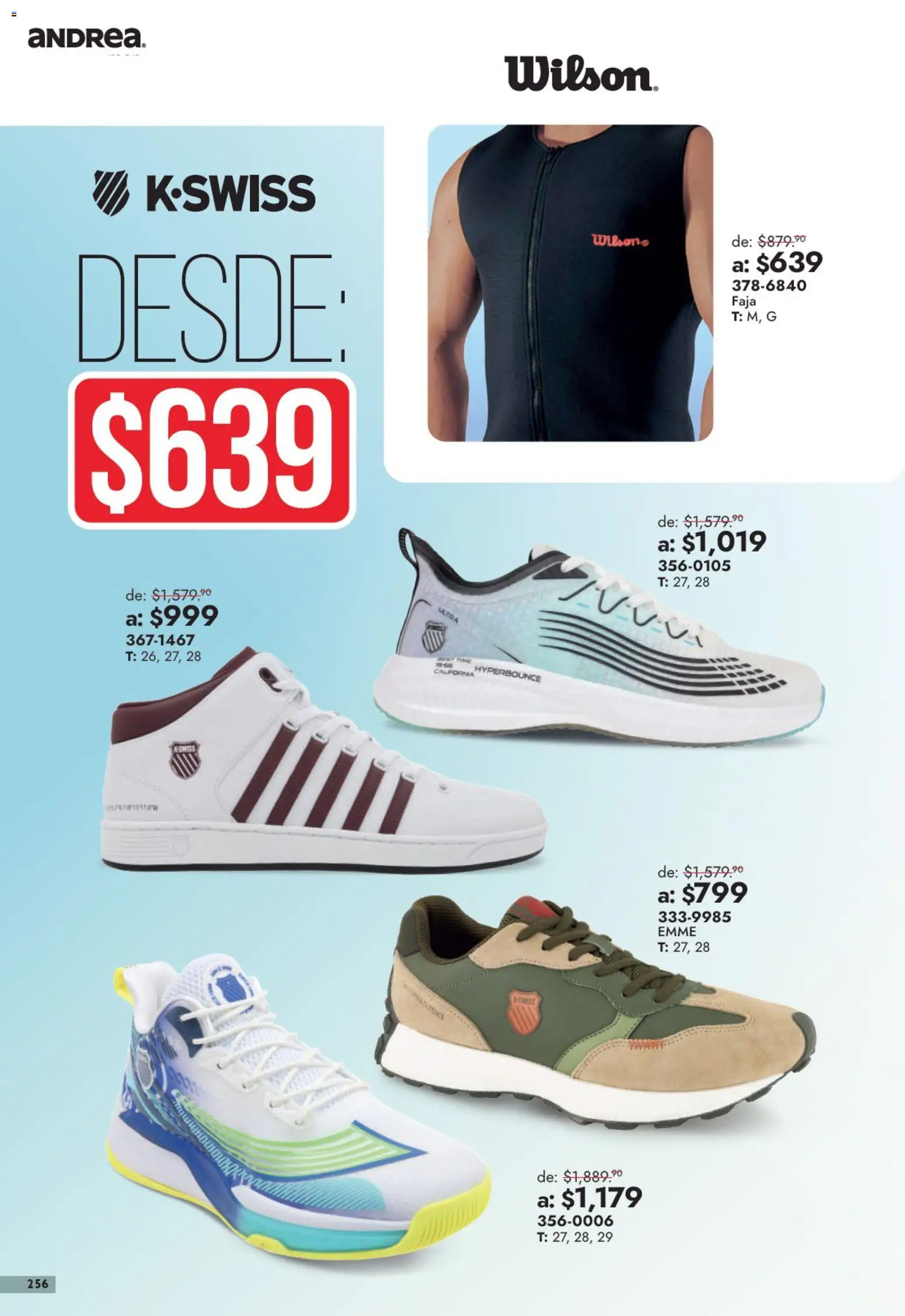 Nuevas ofertas de Andrea válidas en toda la República Mexicana desde el 13/09/2026. ¡Encuentra las mejores ofertas en Andrea catálogo Outlet! | Página: 256 | Productos: Faja