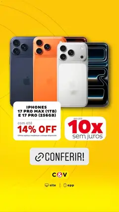 Casa e Video ofertas - Pré-Visualização do folheto da loja Casa e Video, válido de 21/07/2026