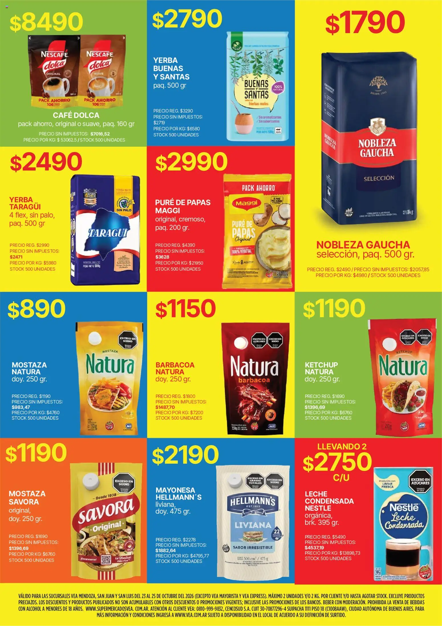Vea - Fin de semana Cuyo │ válido desde el 23/10/2026 | Página: 7