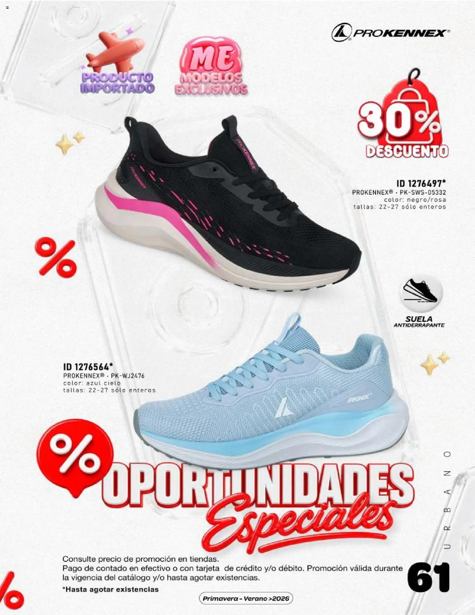 Nuevas ofertas de Price Shoes válidas en toda la República Mexicana desde el 03/07/2026. ¡Encuentra las mejores ofertas en Price Shoes catálogo Oportunidades Urbano! | Página: 61