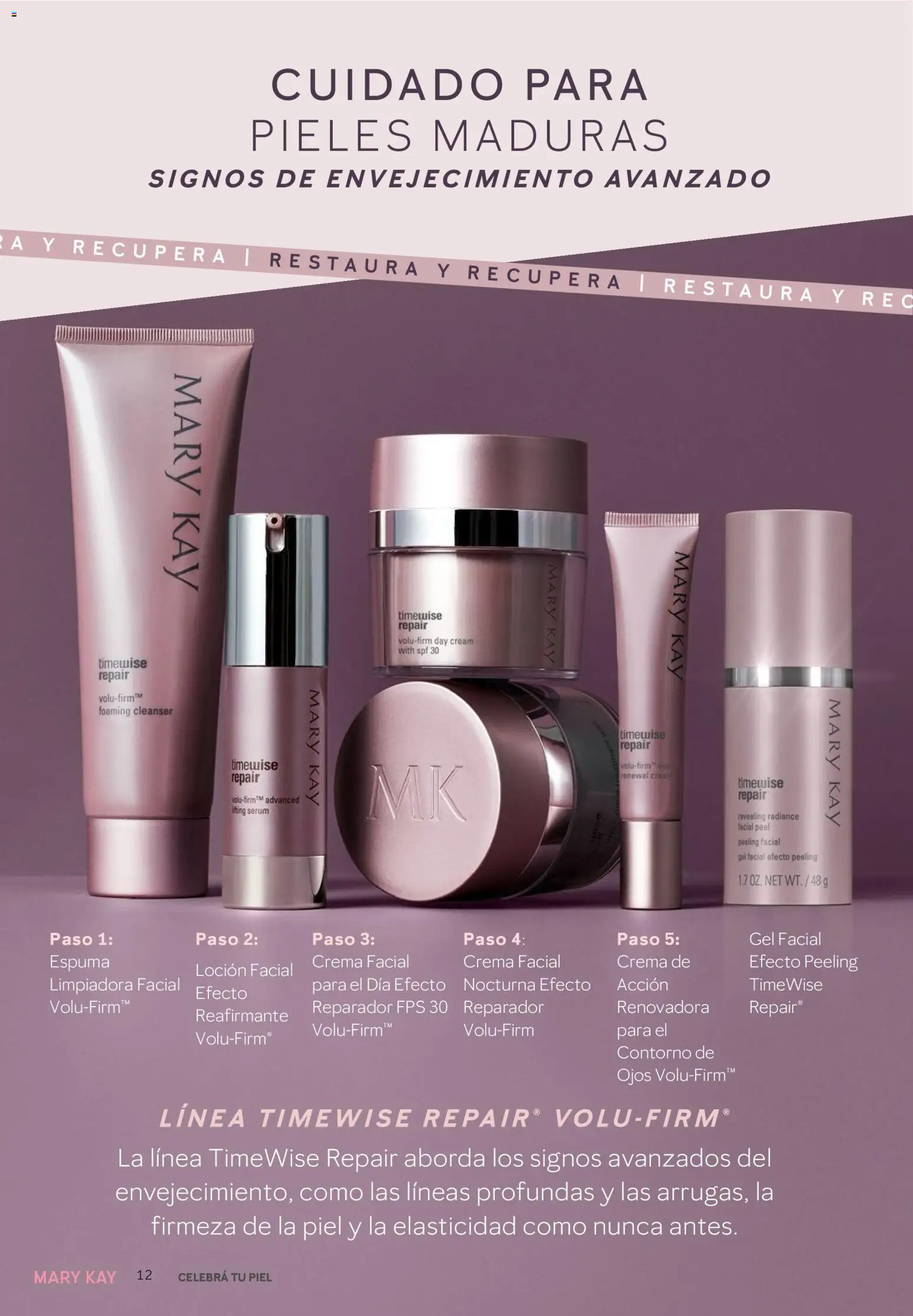 Mary Kay - Celebrá Tu Piel │ válido desde el 01/08/2026 | Página: 12 | Productos: Contorno de ojos, Serum, Contorno, Espuma