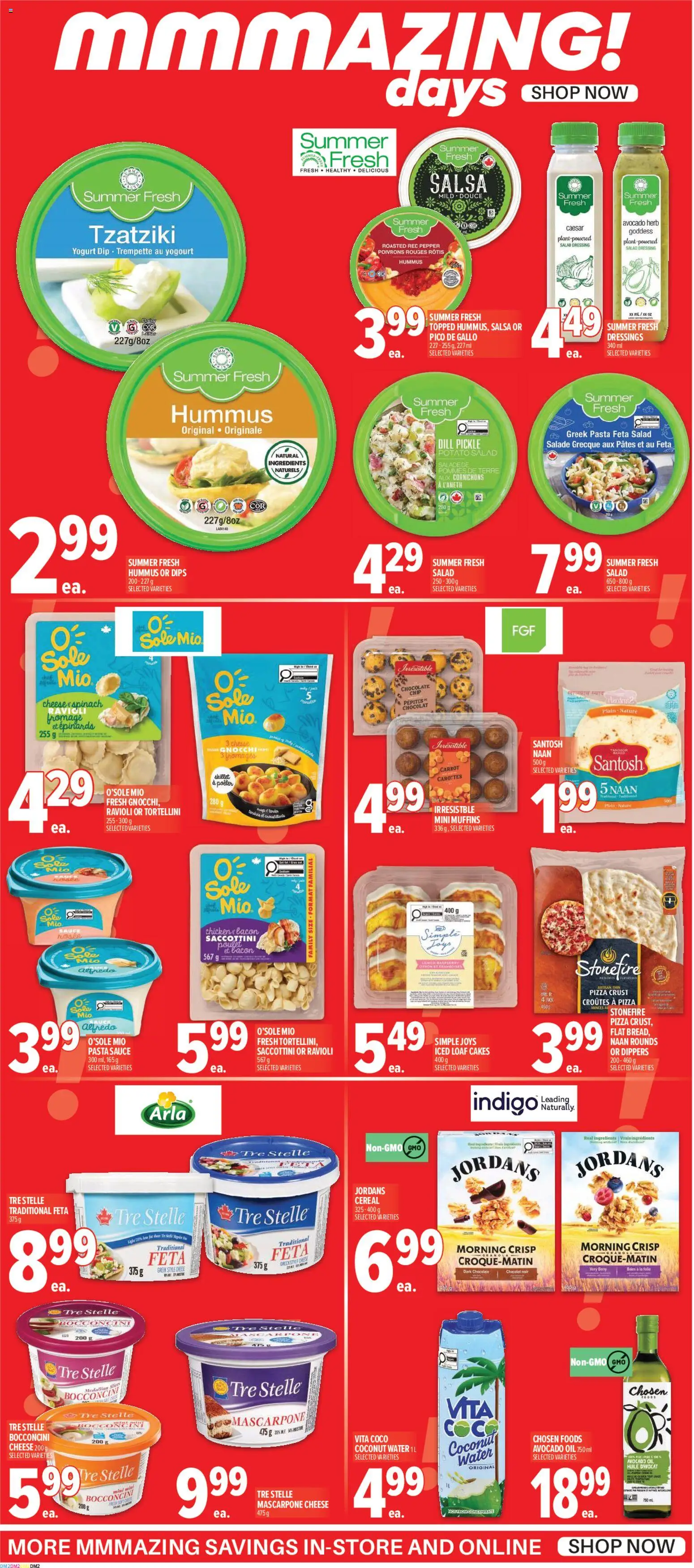 Metro flyer valid from Aug 27, 2026 | Page: 4 | Products: Salad, Pepper, Chicken, Ingredients