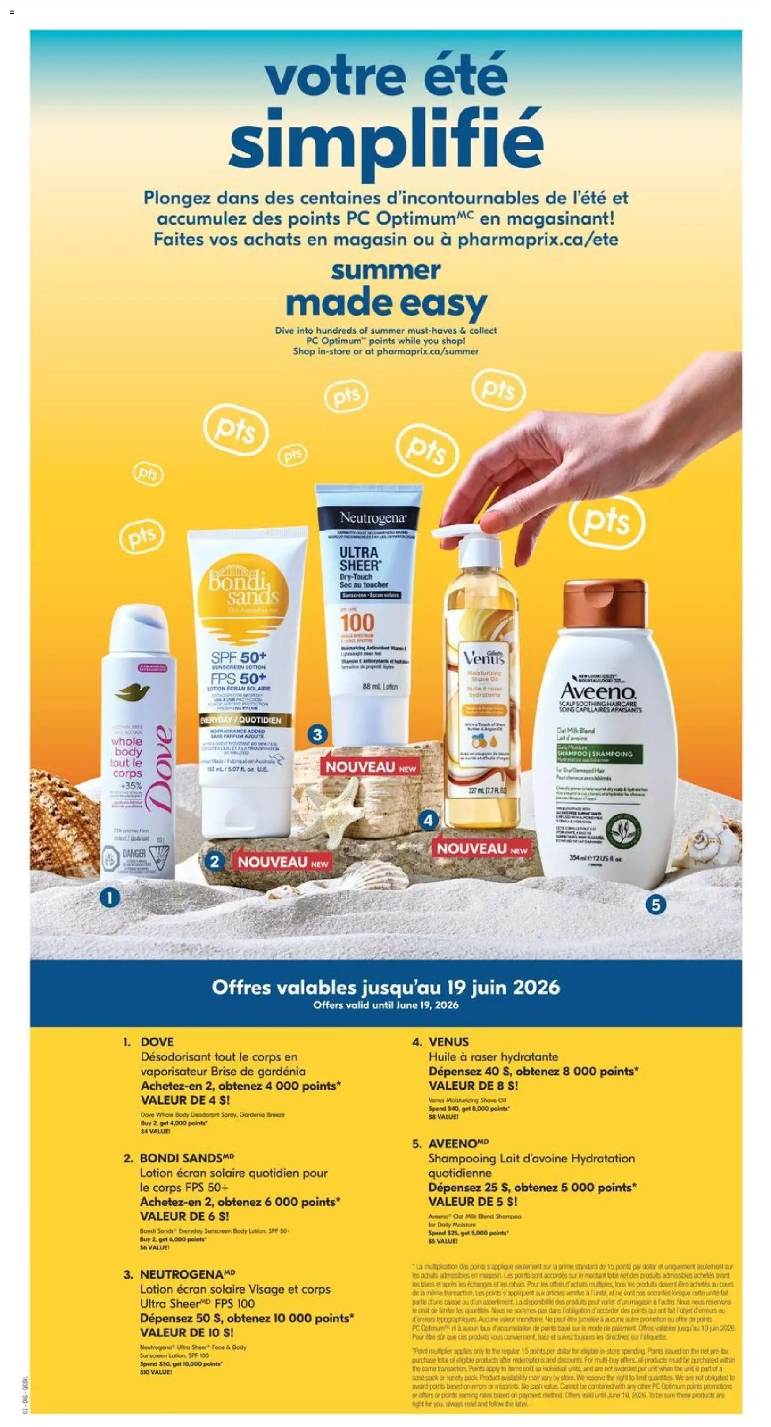 Pharmaprix flyer valid from 22.05.2026 | Page: 19 | Products: Case, Shampoo, Milk, Oil