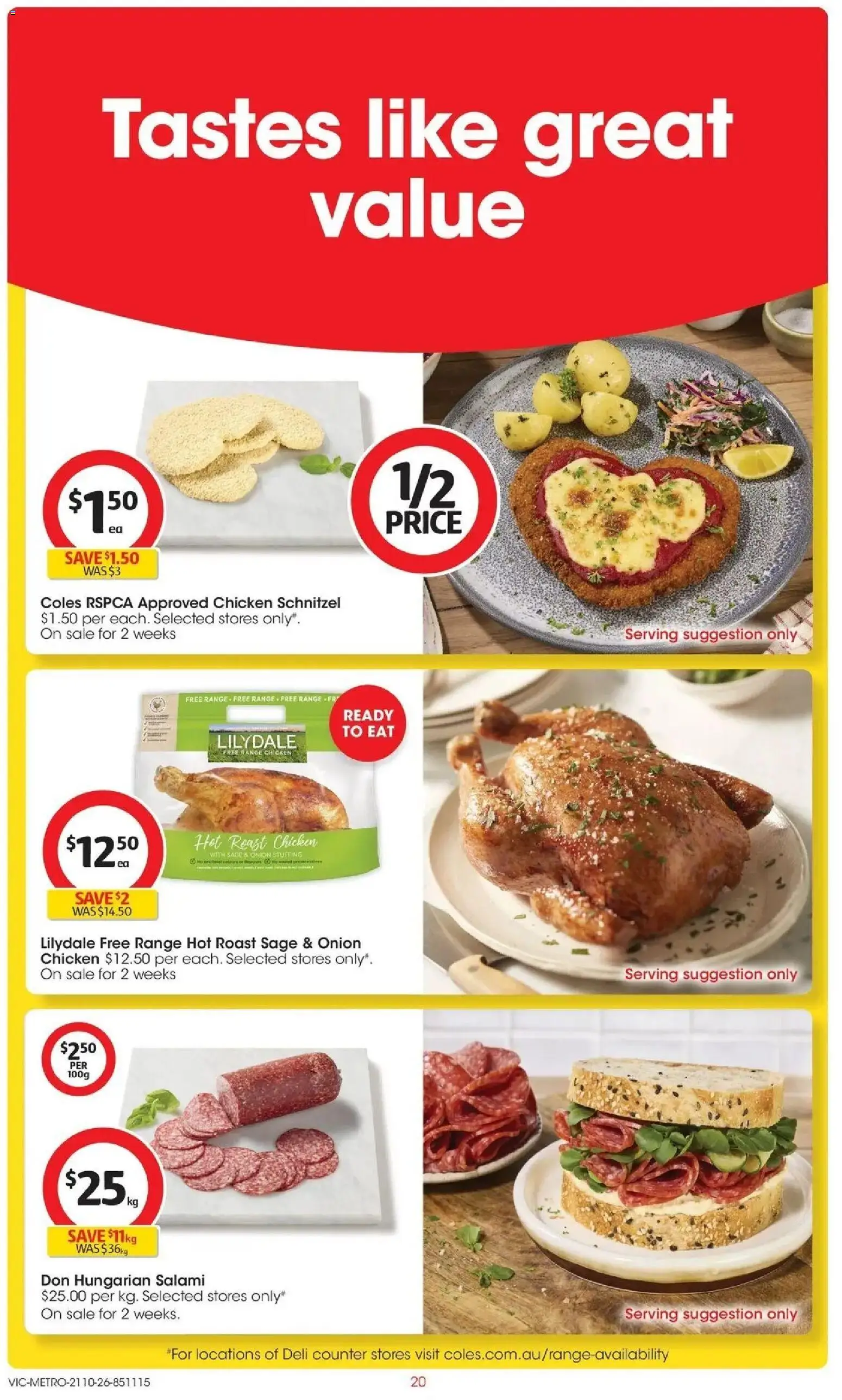 ﻿Coles catalogue valid from 21/10/2026 > Online Australia | Page: 20
