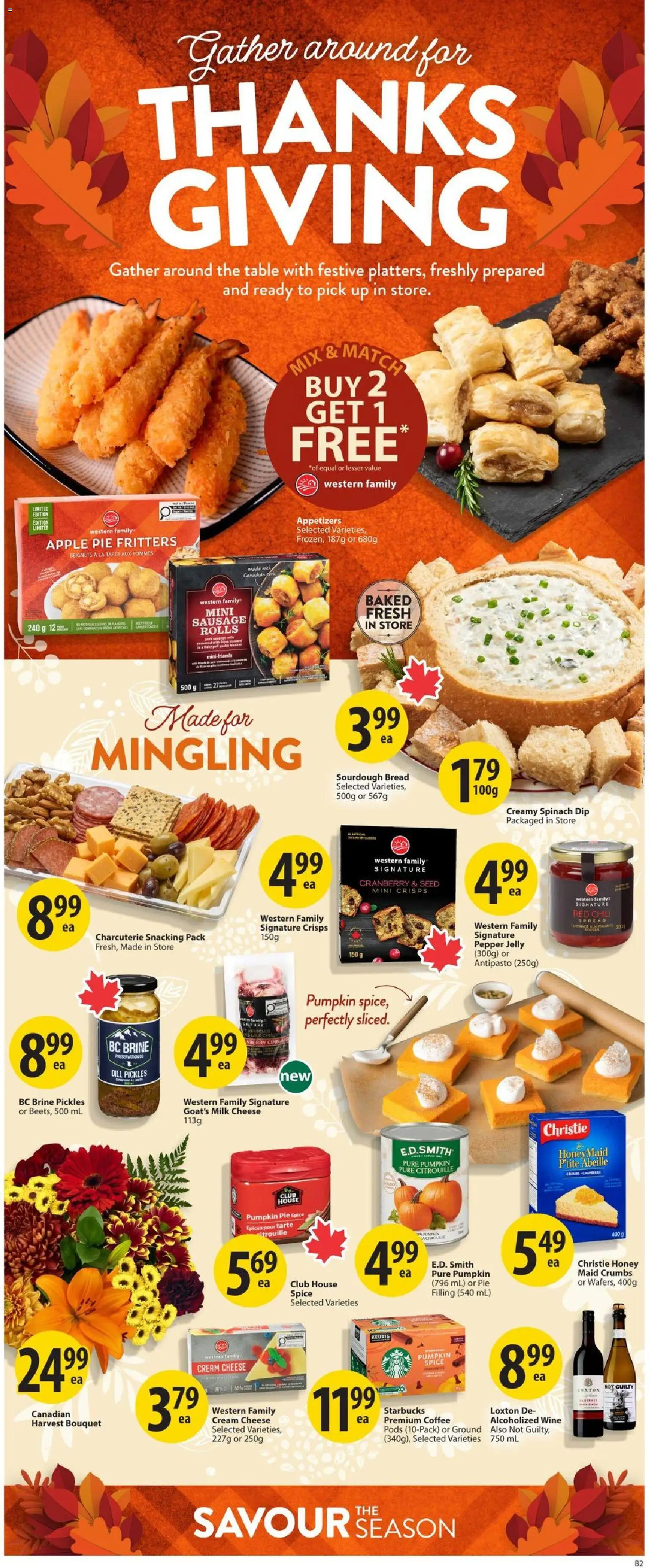 Save on foods flyer valid from Oct 1, 2026 | Page: 3