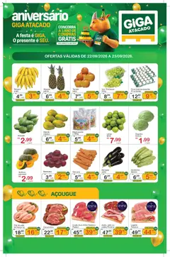 GIGA Atacado ofertas Sorocaba - Pré-Visualização do folheto da loja GIGA Atacado, válido de 22/09/2026