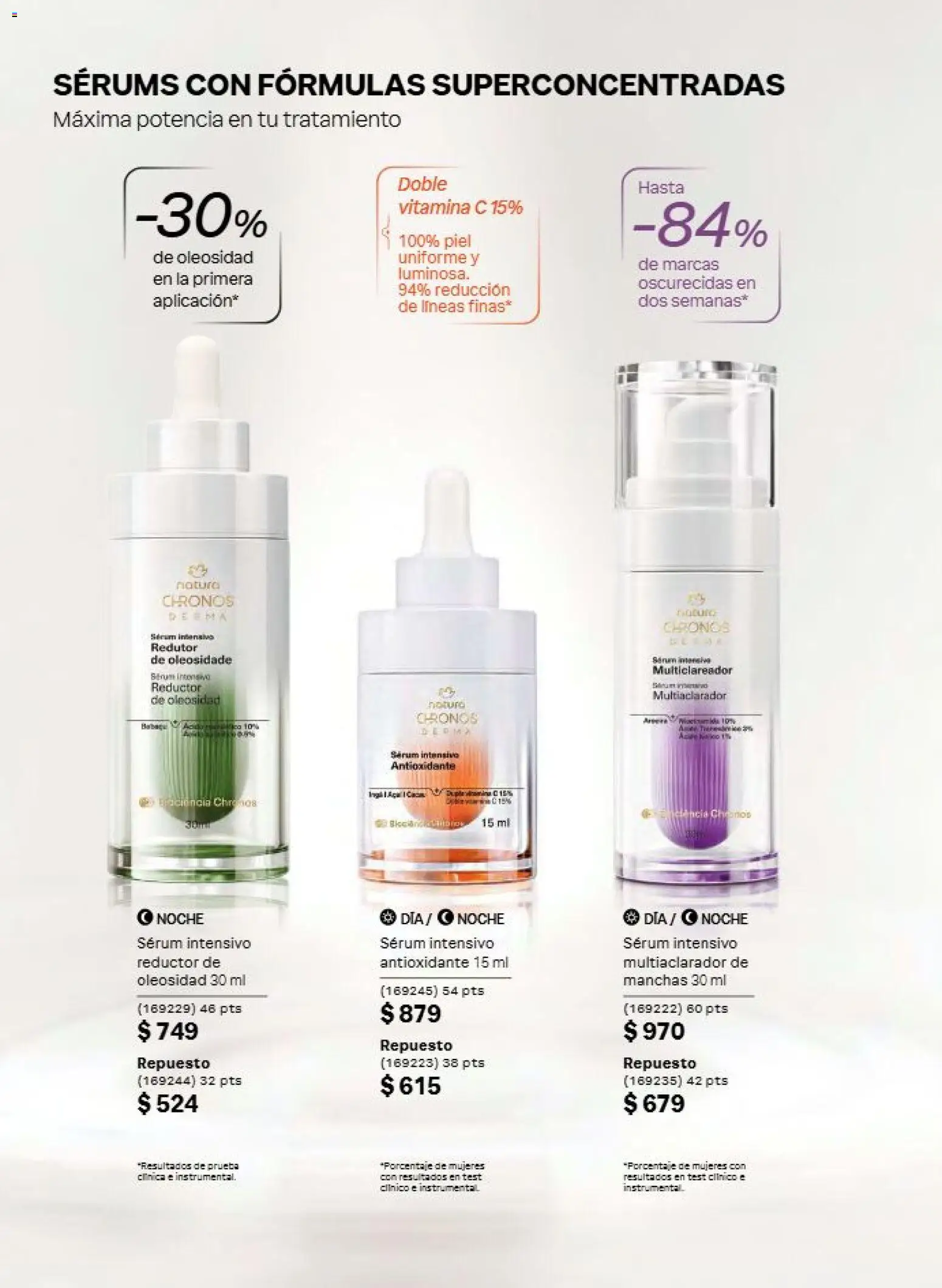 Nuevas ofertas de Natura válidas en toda la República Mexicana desde el 31/07/2026. ¡Encuentra las mejores ofertas en Natura campaña 12 2026! | Página: 85 | Productos: Serum