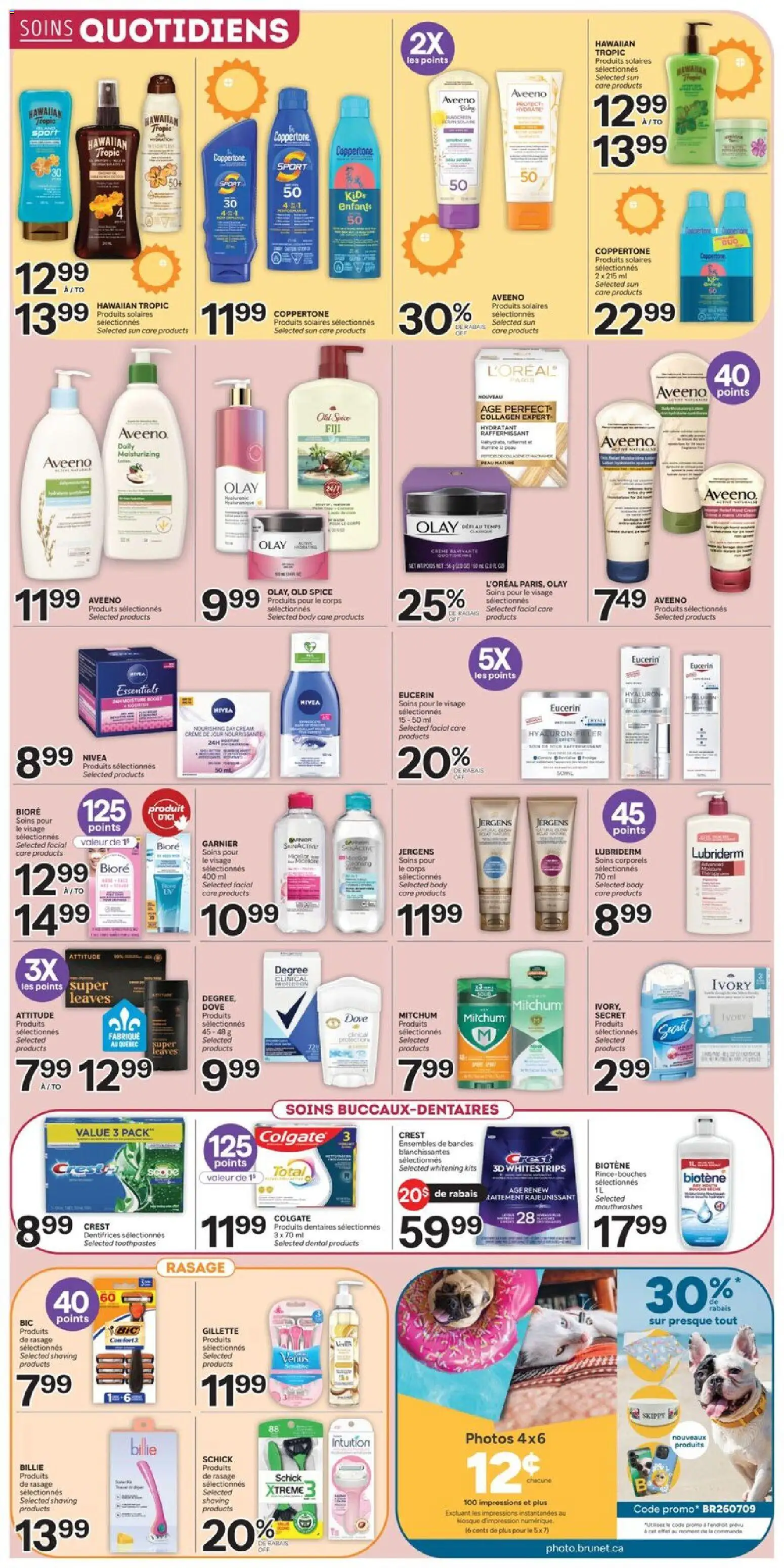 Brunet flyer valid from Jul 9, 2026 | Page: 4 | Products: Cream