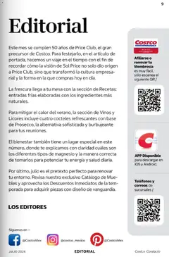 Vista previa de Costco Revista Julio 2026, nuevo folleto de la tienda, válido en México a partir del 01/07/2026 | Página: 9
