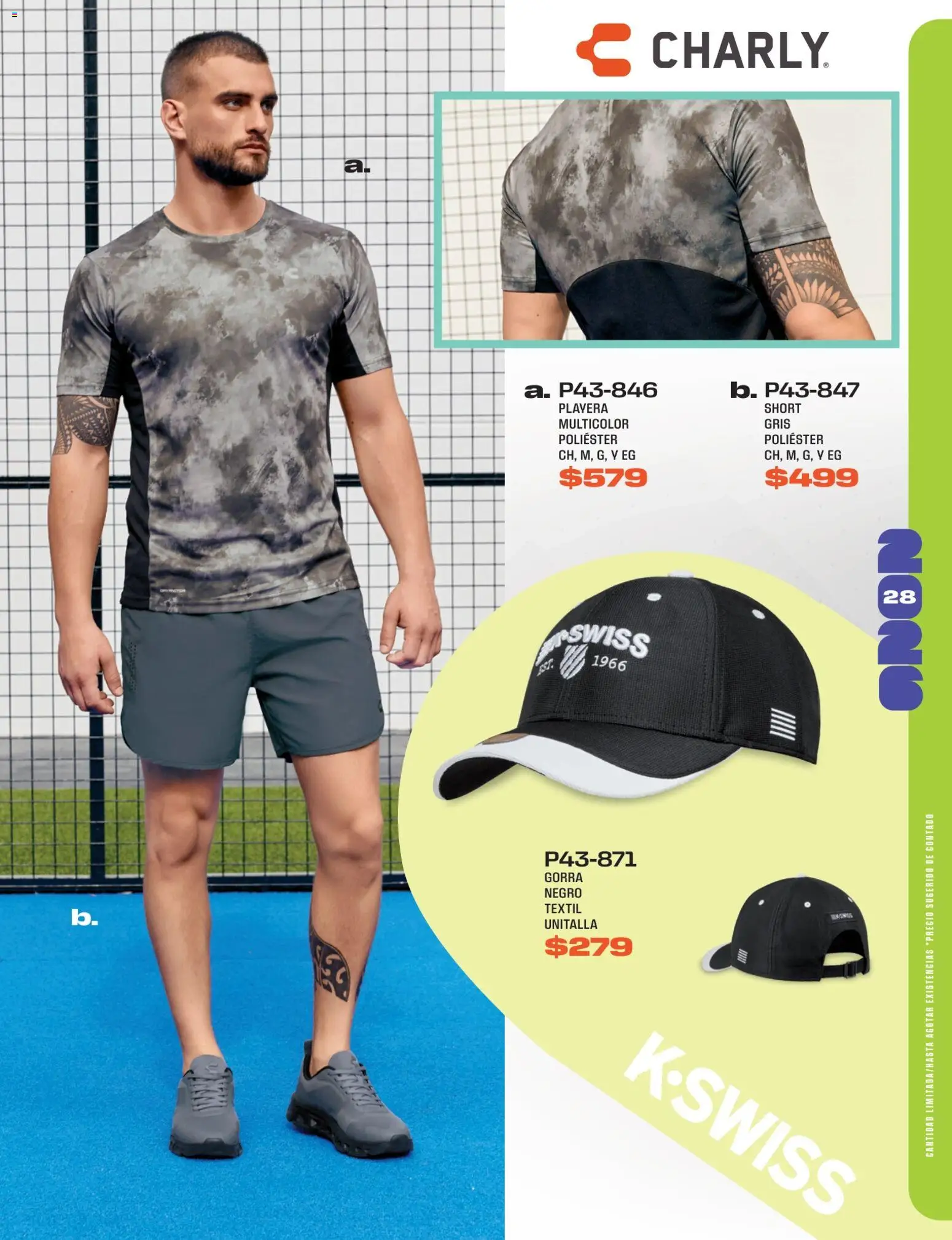 Nuevas ofertas de Cklass válidas en toda la República Mexicana desde el 15.05.2026. ¡Encuentra las mejores ofertas en Cklass catálogo Pasión futbolera! | Página: 29 | Productos: Gorra, Short