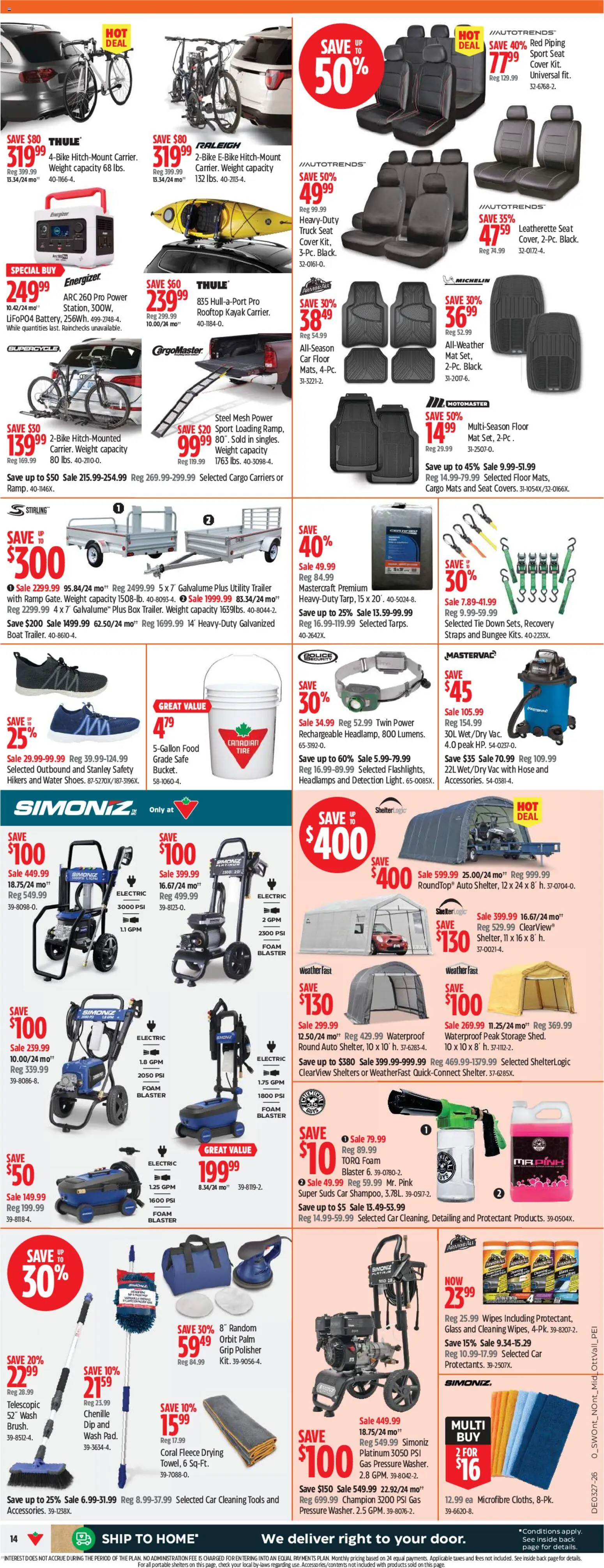 Canadian Tire flyer valid from Jul 2, 2026 | Page: 14 | Products: Box