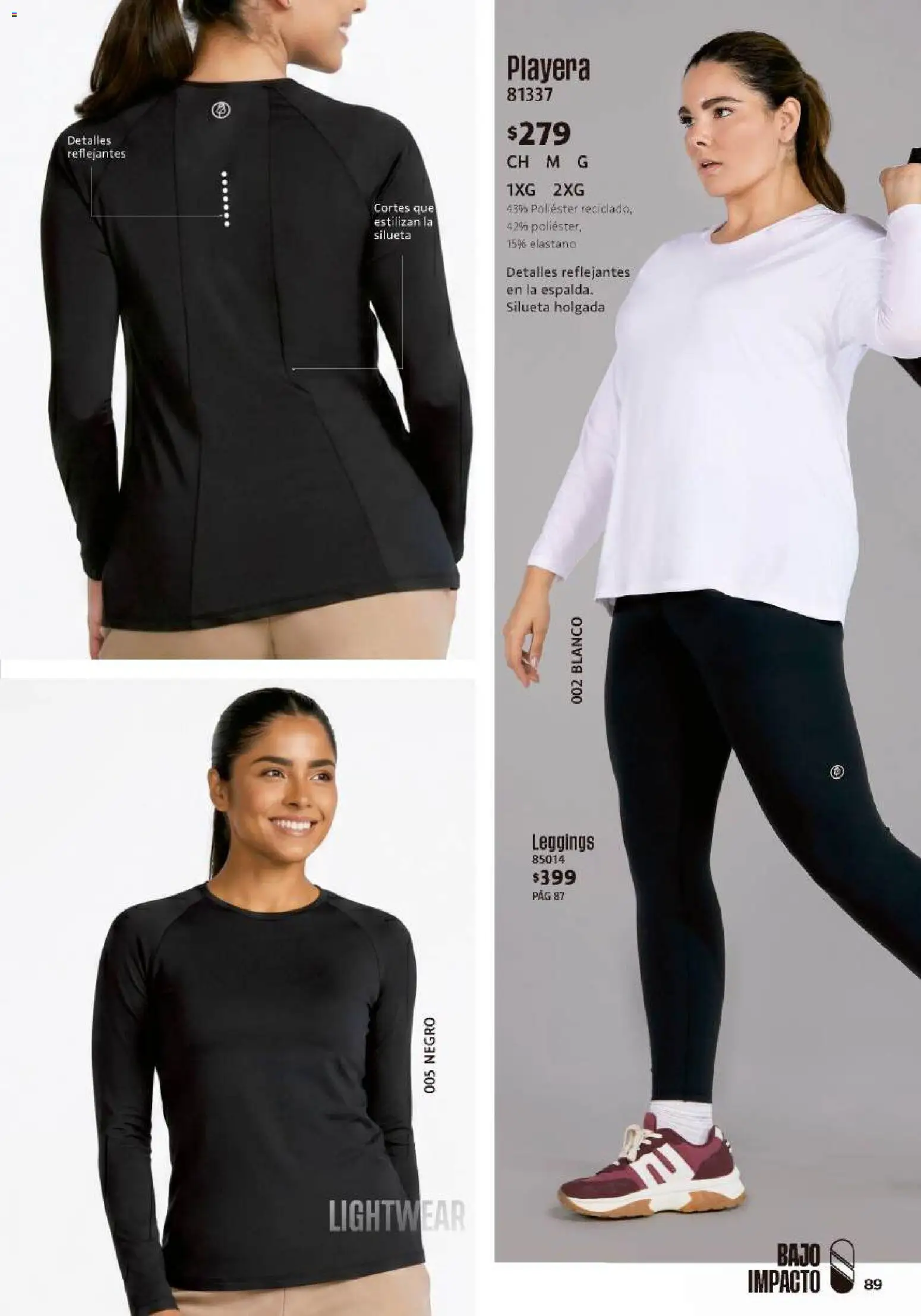 Nuevas ofertas de Ilusión válidas en toda la República Mexicana desde el 01/08/2026. ¡Encuentra las mejores ofertas en Ilusión catálogo Otoño! | Página: 91 | Productos: Leggings, Playera