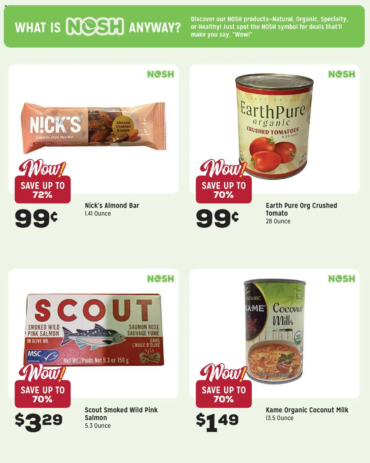 Grocery Outlet Weekly Ad - MD - valid from 20.05.2026 | Page: 8 | Products: Milk, Oil, Tomatoes