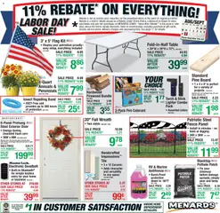 Preview of Menards weekly ads valid from 08/26/2026