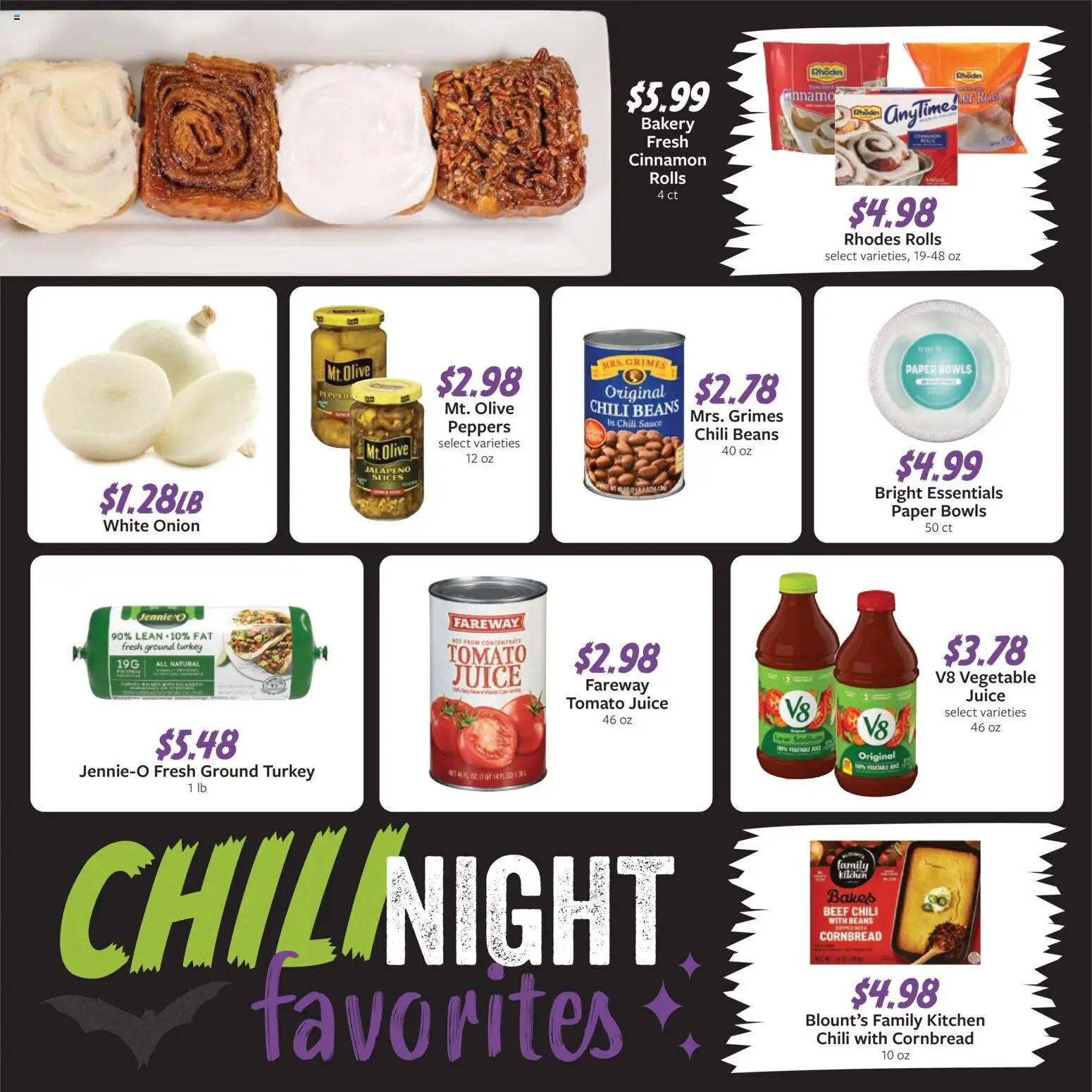 Fareway Monthly Ad - valid from 09/28/2026 | Page: 6 | Products: Turkey, Juice, Tomato, Onion