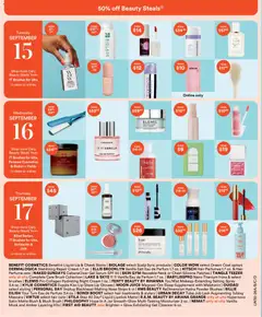 Preview of Ulta Beauty weekly ads valid from 08/28/2026 | Page: 8 | Products: Brushes, Setting Spray, Juice, Vanilla
