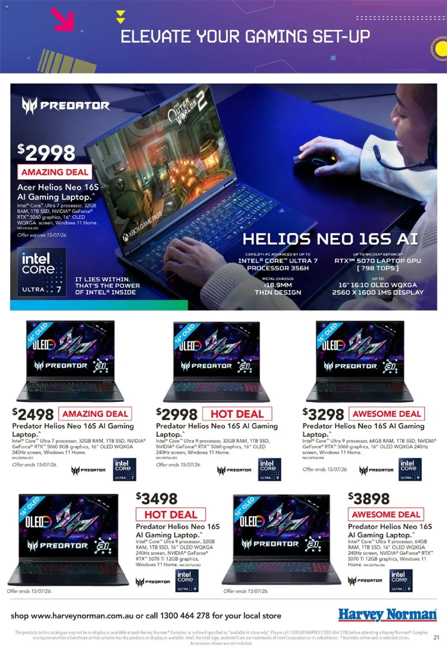 Harvey Norman catalogue - valid from 09/07/2026 | Page: 21