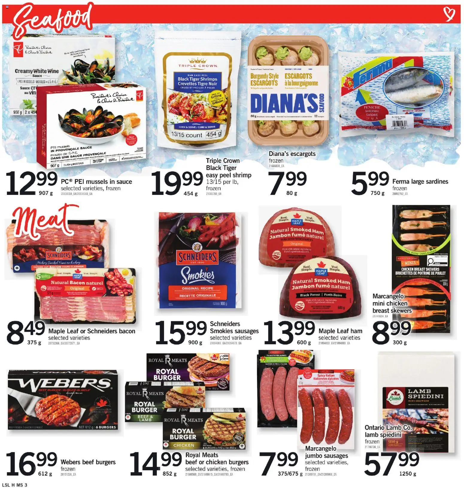 Loblaws flyer valid from Jul 16, 2026 | Page: 9 | Products: Beef, Ham, Wine, Chicken