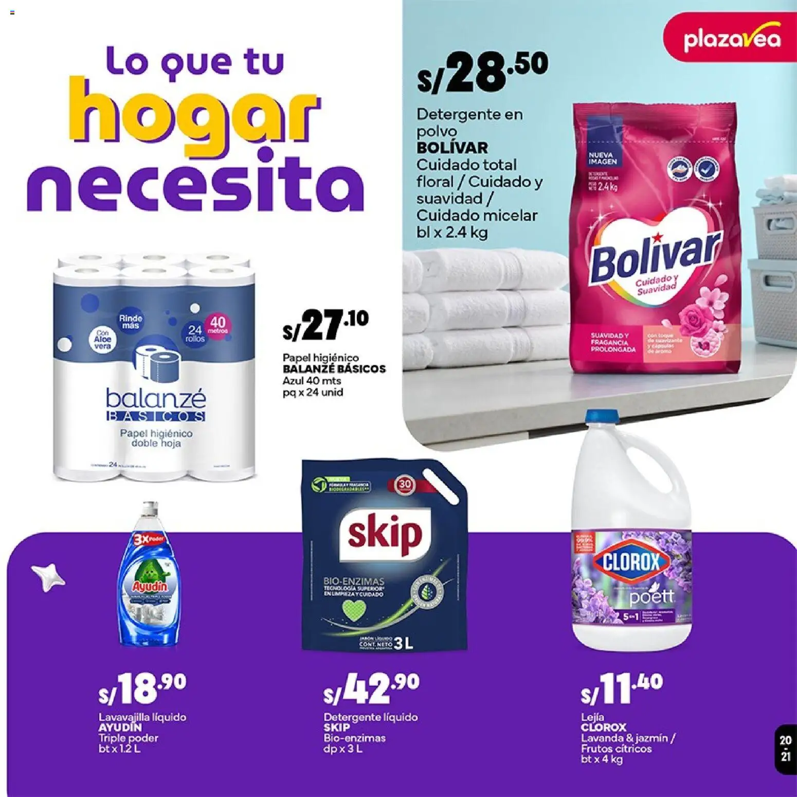 Catálogo Plaza Vea válido desde 19/10/2026 | Página: 21