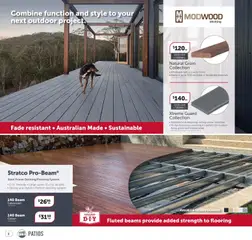 Preview of Stratco catalogue QLD - valid from 29.05.2026 | Page: 8 | Products: Slip, Decking, Sustainable, Flooring