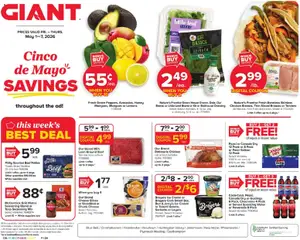 Preview of Giant weekly ads valid from 01.05.2026