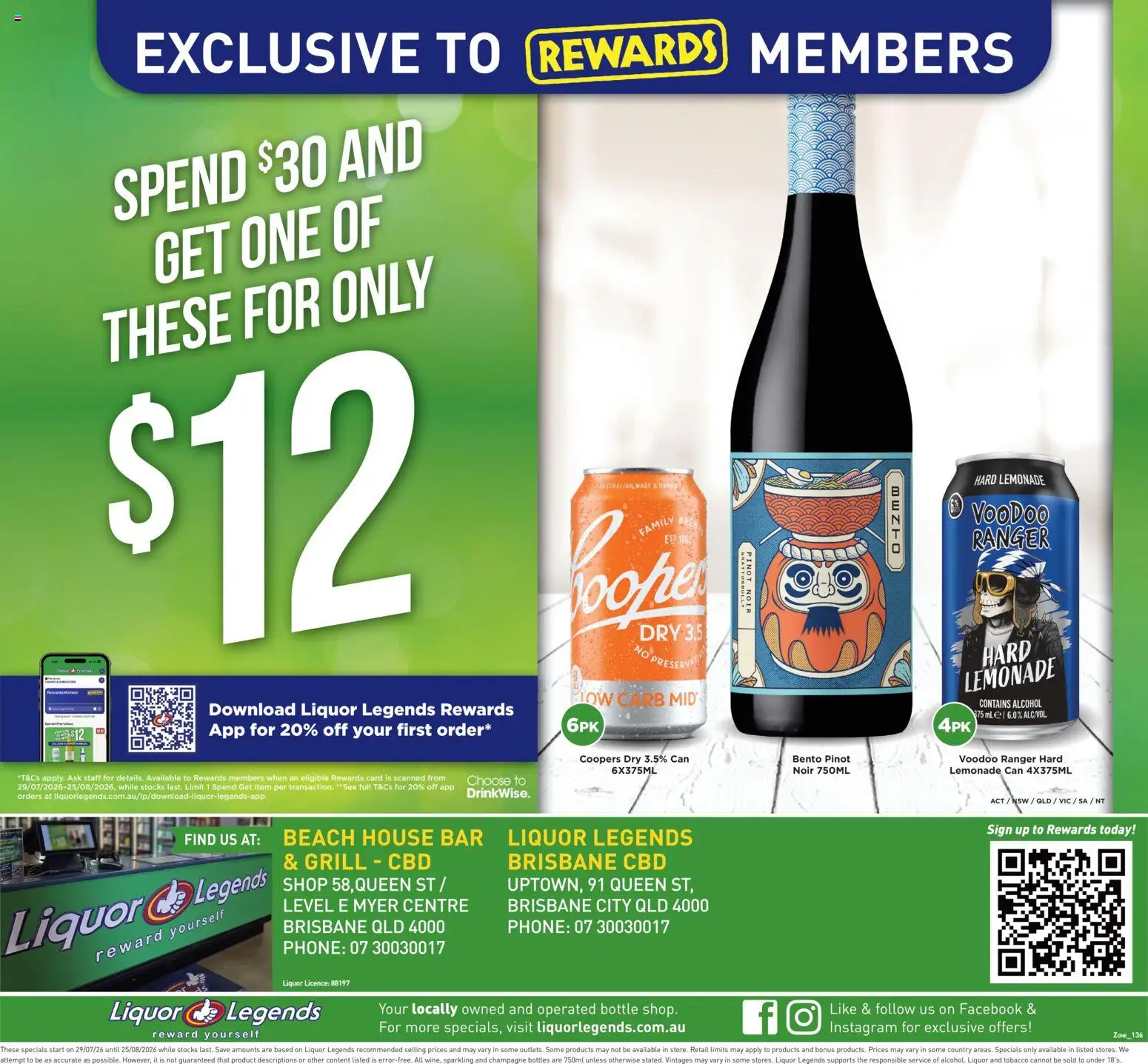 Liquor Legends catalogue - valid from 29/07/2026 | Page: 8 | Products: Phone, Grill
