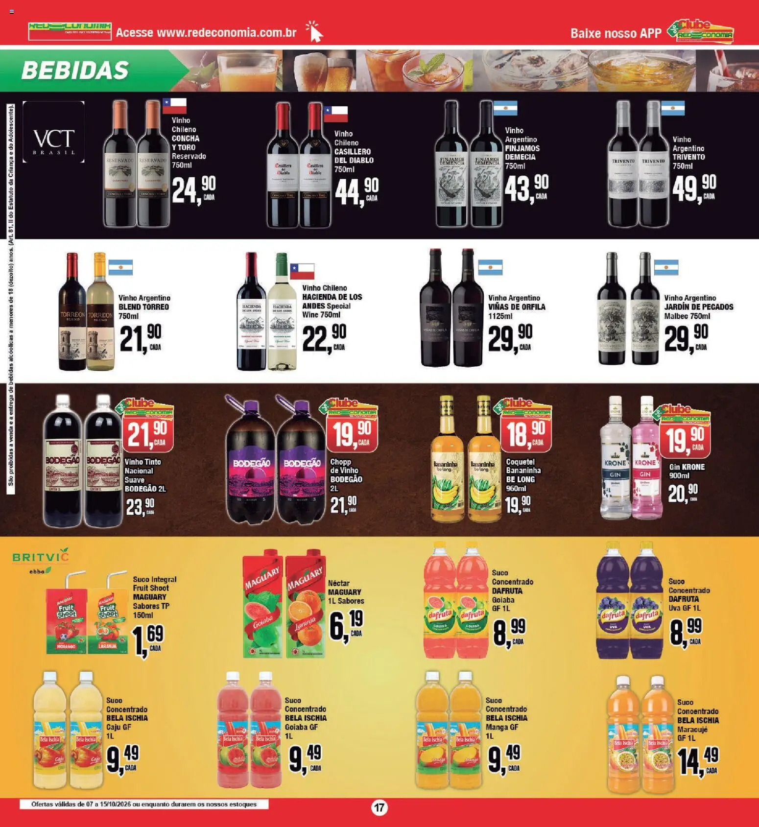 RedEconomia Folheto - válido de 07/10/2026 | Página: 17