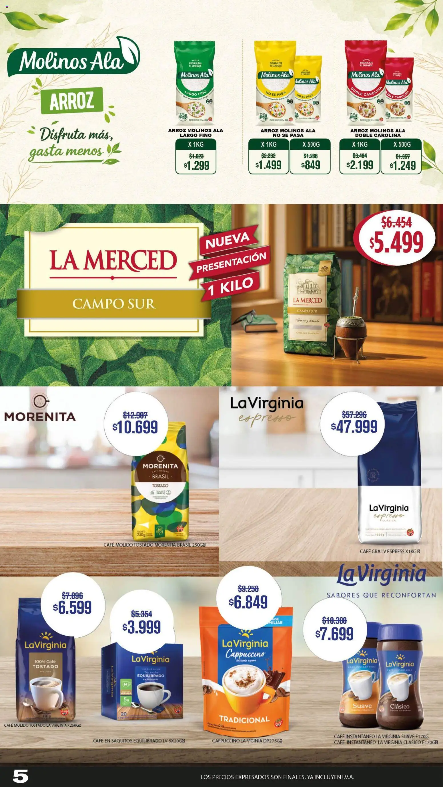 Makro ofertas especiales │ válido desde el 10/09/2026 | Página: 5 | Productos: Mate, Peso, Yerba, Café