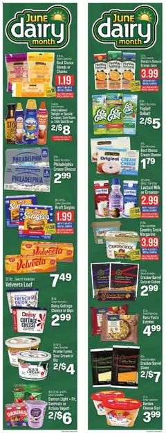 Preview of IGA weekly ads valid from 06/24/2026 | Page: 2 | Products: Juice, Sour cream, Pasta, Cream