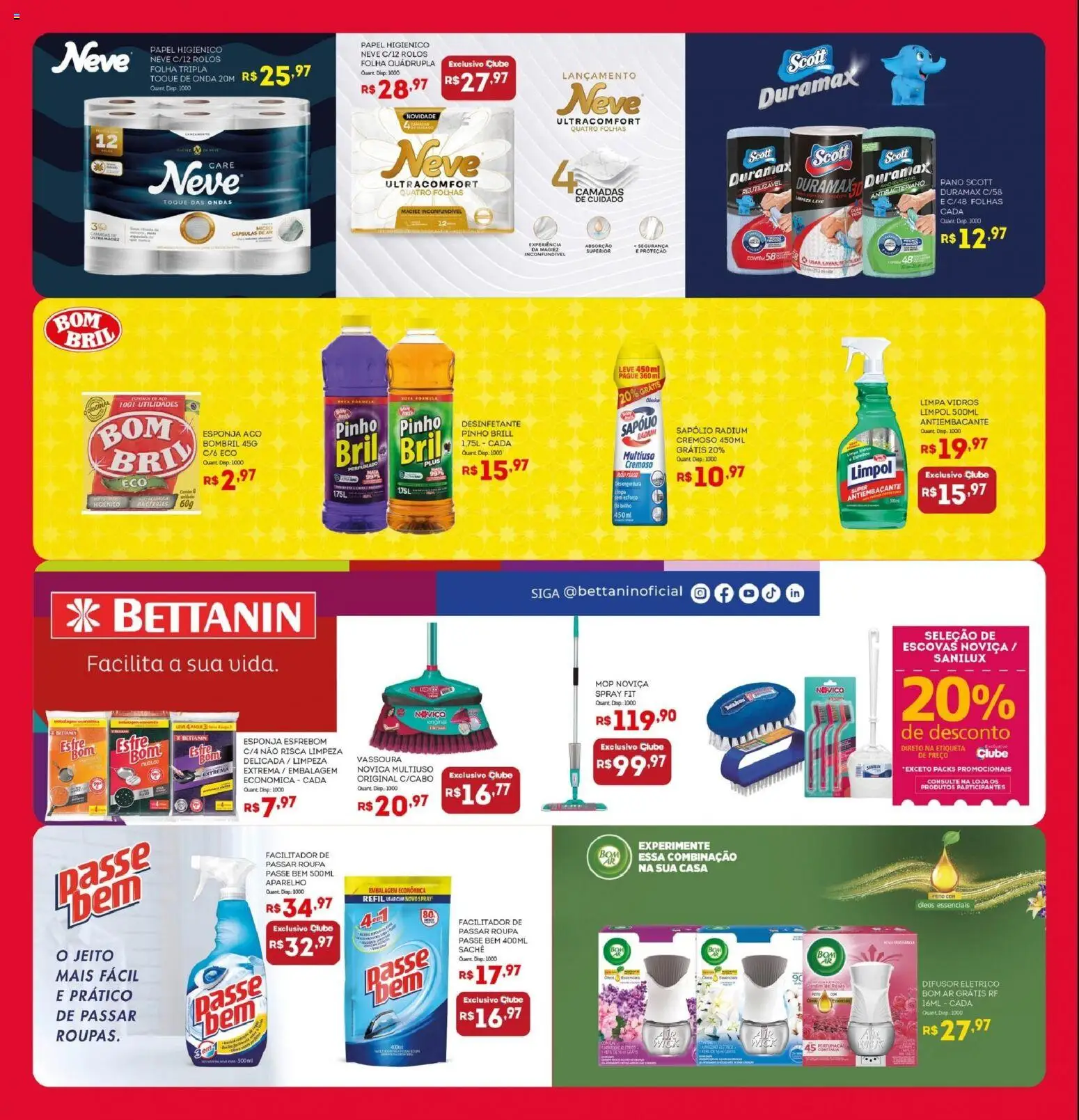 Bistek Supermercados Folheto - válido de 09/09/2026 | Página: 17 | Produtos: Cápsulas, Mop, Papel higiênico, Vassoura