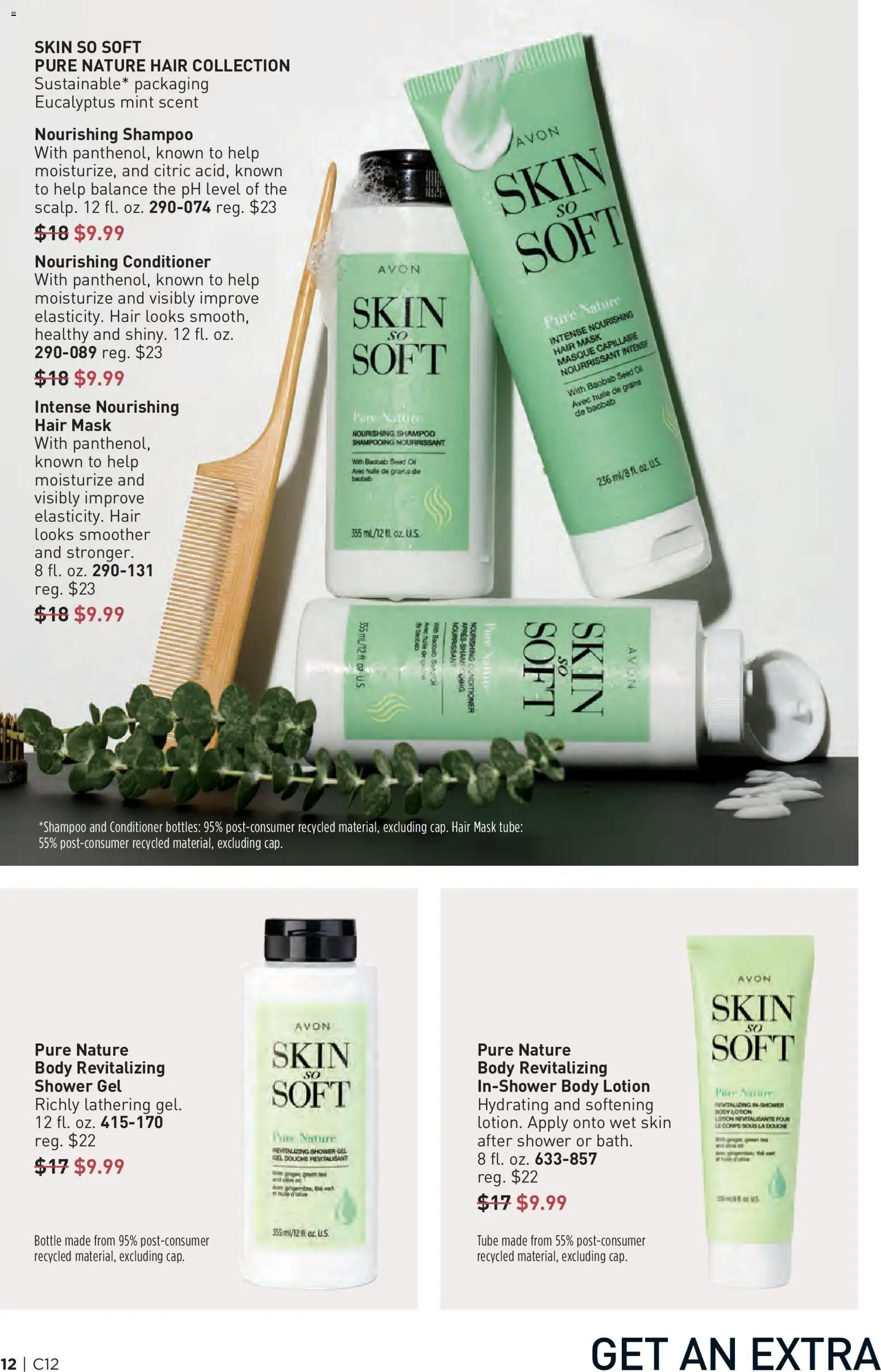 Avon Brochure - valid from 03.06.2026 | Page: 12 | Products: Hair mask, Mask, Oil, Shower gel