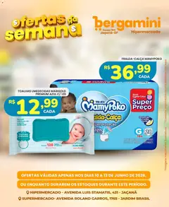 Supermercado Bergamini - Ofertas da semana - Pré-Visualização do folheto da loja Supermercado Bergamini, válido de 10.06.2026 | Página: 20 | Produtos: Fraldas
