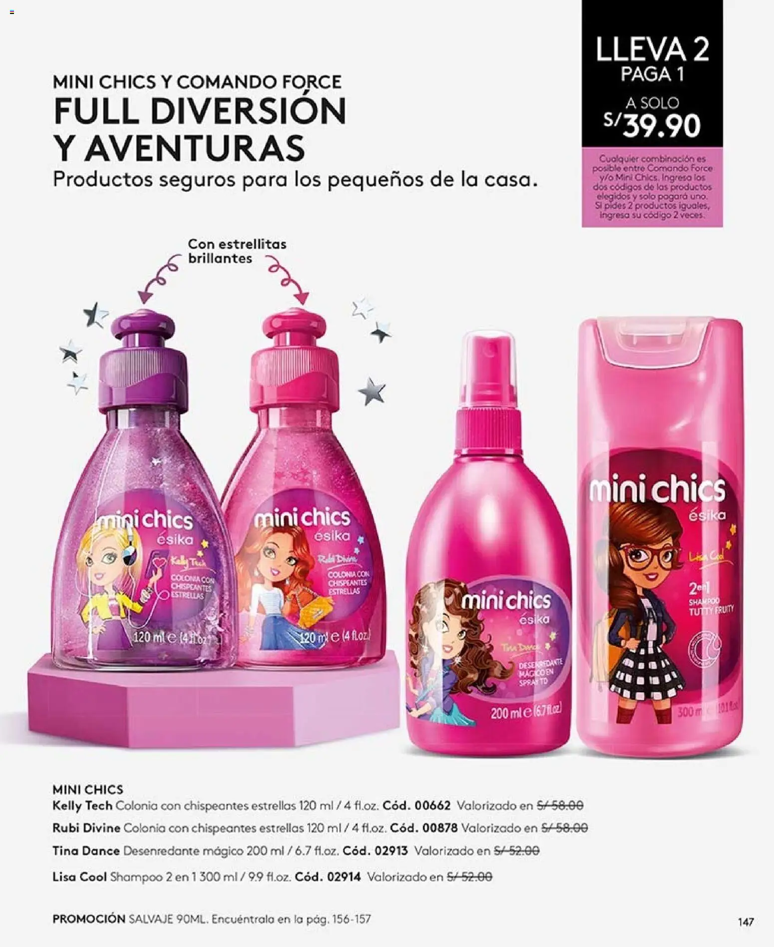 Catálogo Ésika válido desde 20/06/2026 | Página: 147 | Productos: Shampoo