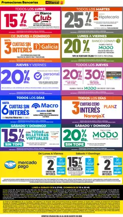 Vista previa Diarco - Ofertas Diarco Barrio válido desde el 24/08/2026 | Página: 11 | Productos: Cartera, Embutidos, Pollo, Herramientas