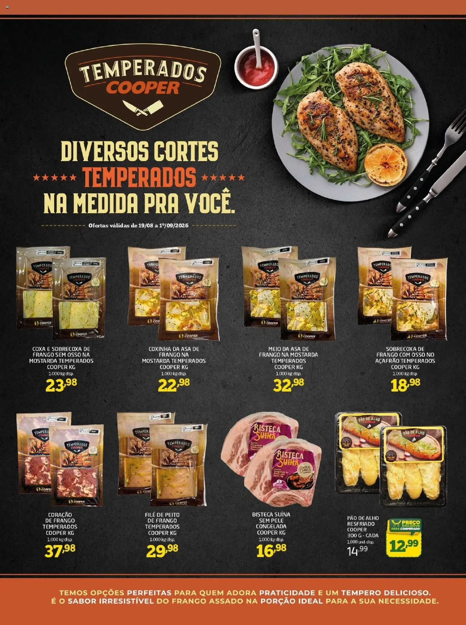 Cooper Folheto - válido de 19/08/2026 | Página: 3 | Produtos: Alho, Açafrão, Mostarda, Pao de alho