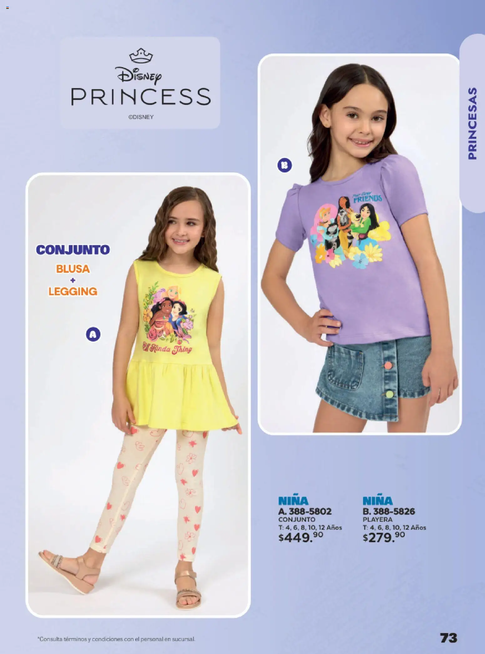 Nuevas ofertas de Andrea válidas en toda la República Mexicana desde el 24.05.2026. ¡Encuentra las mejores ofertas en Andrea catálogo Lo más divertindo en ropa! | Página: 73 | Productos: Blusa, Playera, Conjunto