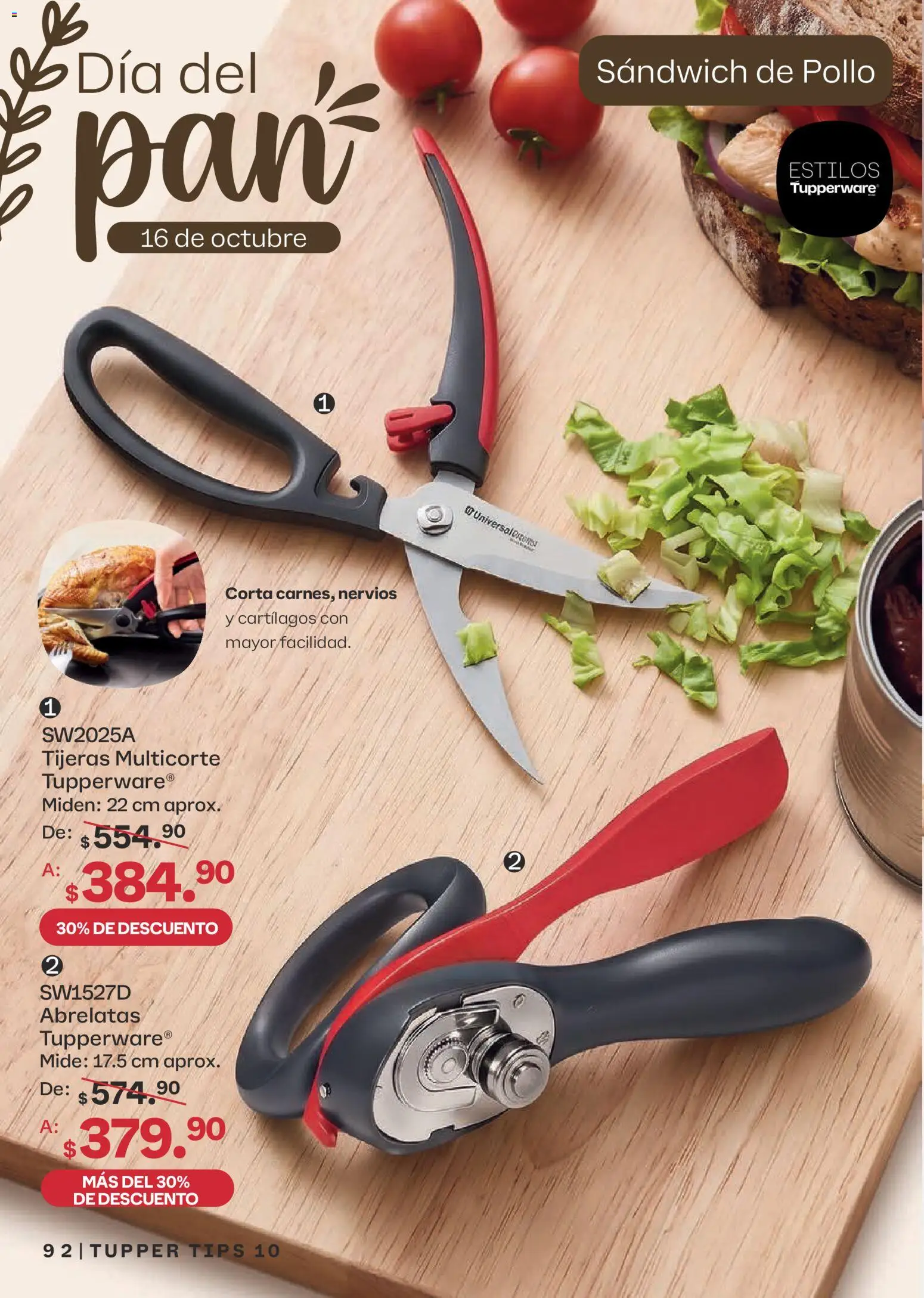 Nuevas ofertas de Tupperware válidas en toda la República Mexicana desde el 07/09/2026. ¡Encuentra las mejores ofertas en Tupperware catálogo! | Página: 92 | Productos: Pollo, Tupper