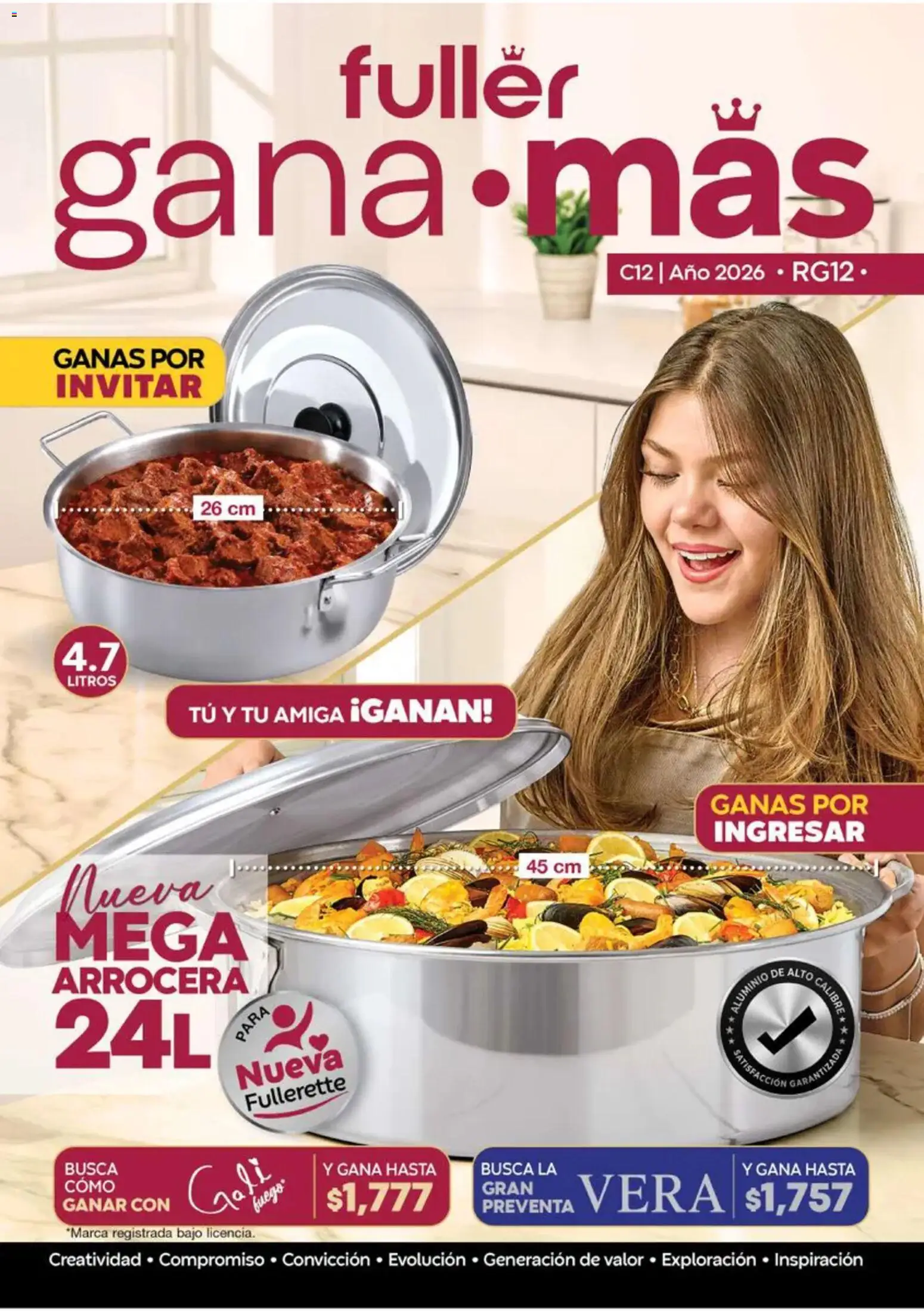 Nuevas ofertas de Fuller válidas en toda la República Mexicana desde el 16/09/2026. ¡Encuentra las mejores ofertas en Fuller Gana Más 12 2026! | Página: 1