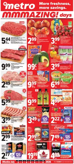 Preview of Metro weekly flyer - Trois-Pistoles from shop Metro valid from Jul 2, 2026