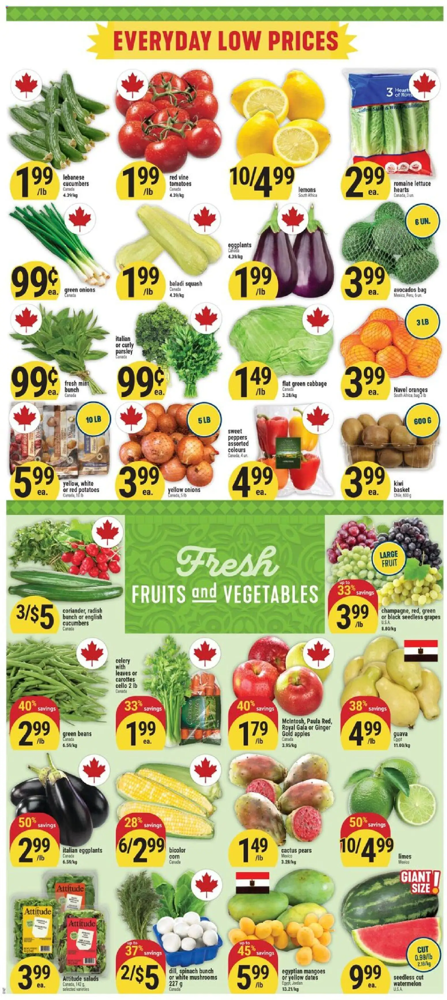 Adonis flyer valid from Sep 17, 2026 | Page: 2 | Products: Lemons, Grapes, Oranges, Pears