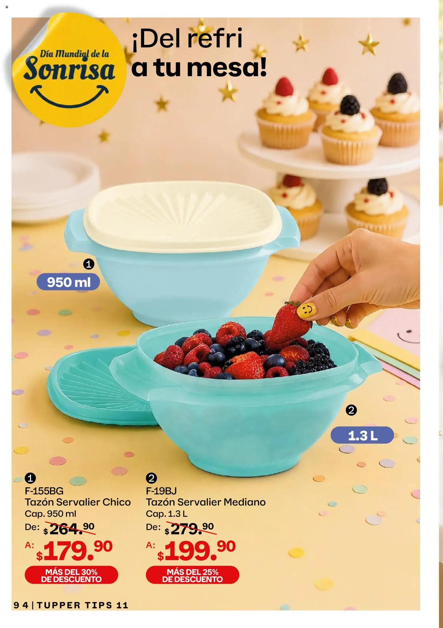 Nuevas ofertas de Tupperware válidas en toda la República Mexicana desde el 05/10/2026. ¡Encuentra las mejores ofertas en Tupperware catálogo! | Página: 94