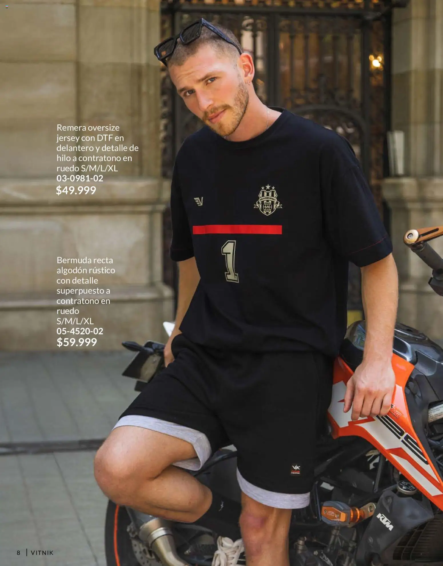 Vitnik - Hombre │ válido desde el 01/09/2026 | Página: 8 | Productos: Remera, Algodón, Bermuda