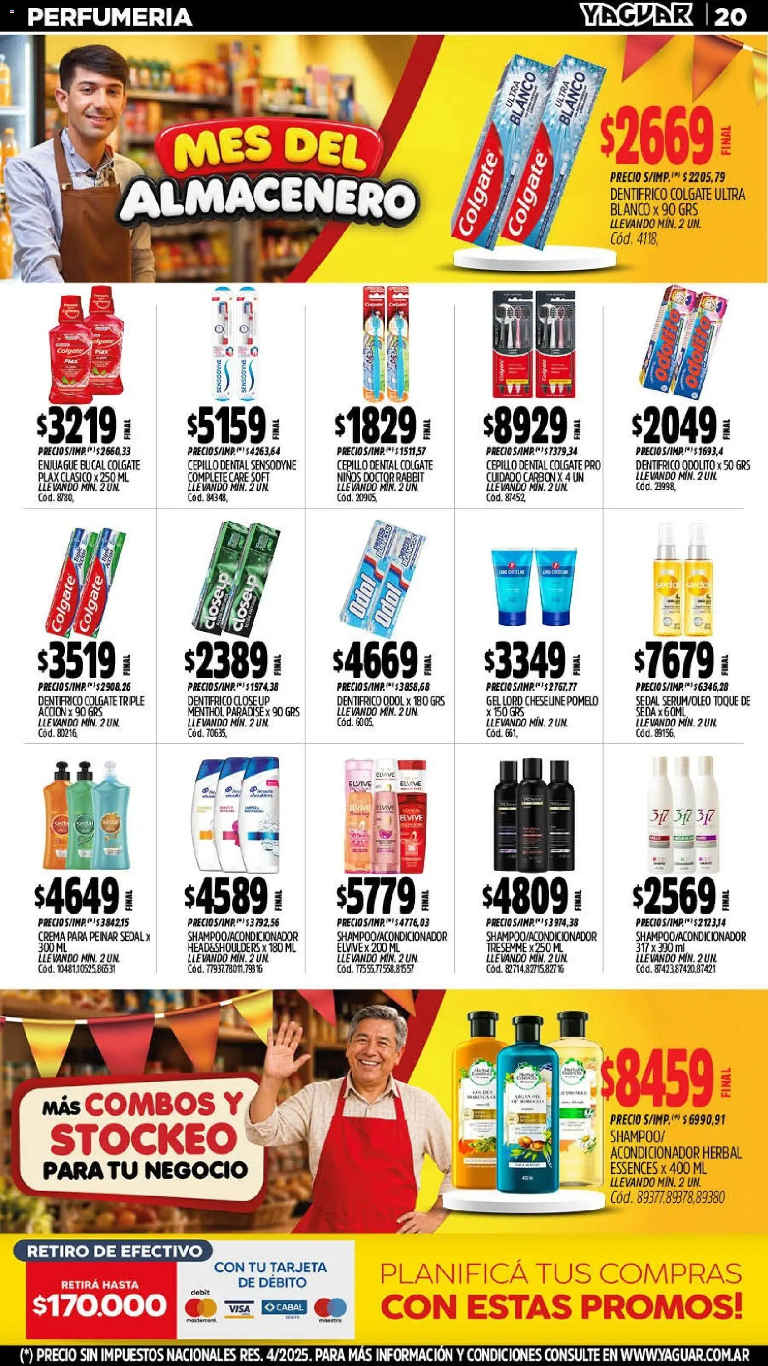 Yaguar - Oferta Semanal Santa Fé │ válido desde el 07/09/2026 | Página: 21 | Productos: Acondicionador, Enjuague bucal, Pomelo, Crema