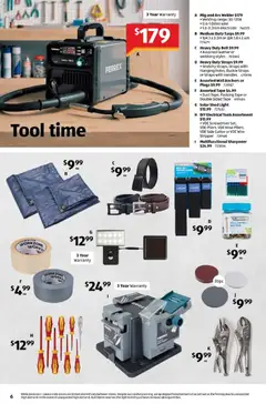 Preview of Heavy Duty Belt, Assorted leather or webbing styles - valid from 29/07/2026 | Page: 6 | Products: Light, Shed, Cutter, Tools