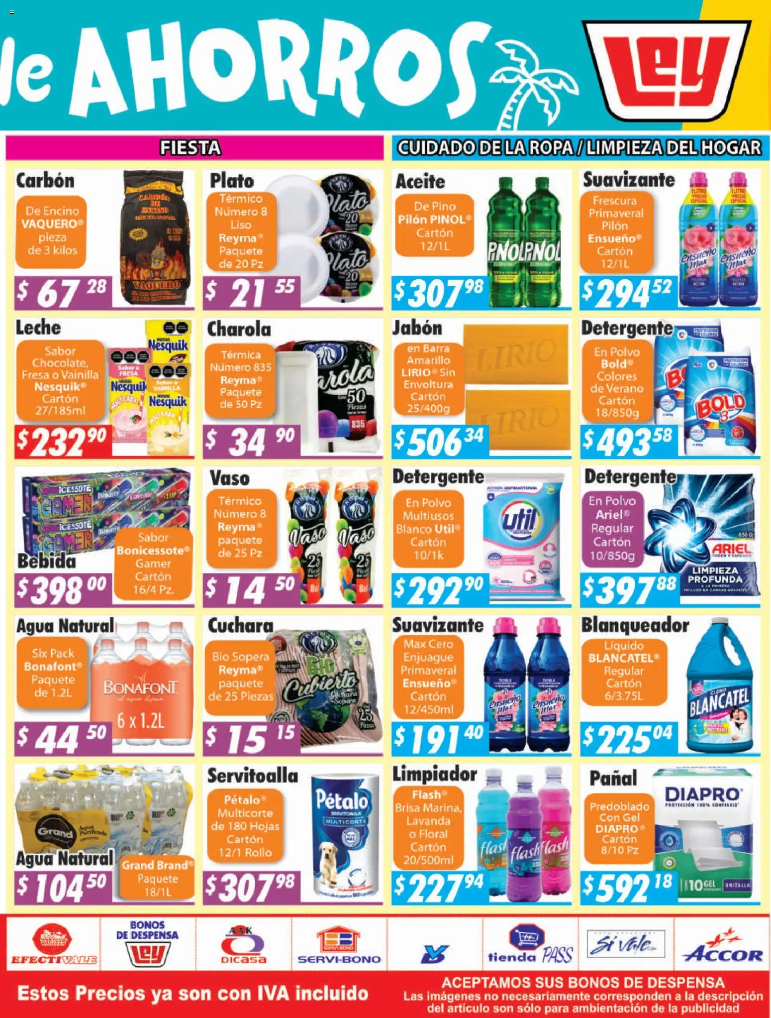 Nuevas ofertas de Casa Ley válidas en toda la República Mexicana desde el 20/07/2026. ¡Encuentra las mejores ofertas en Casa Ley folleto Durango! | Página: 6 | Productos: Fresa, Agua, Suavizante, Jabón